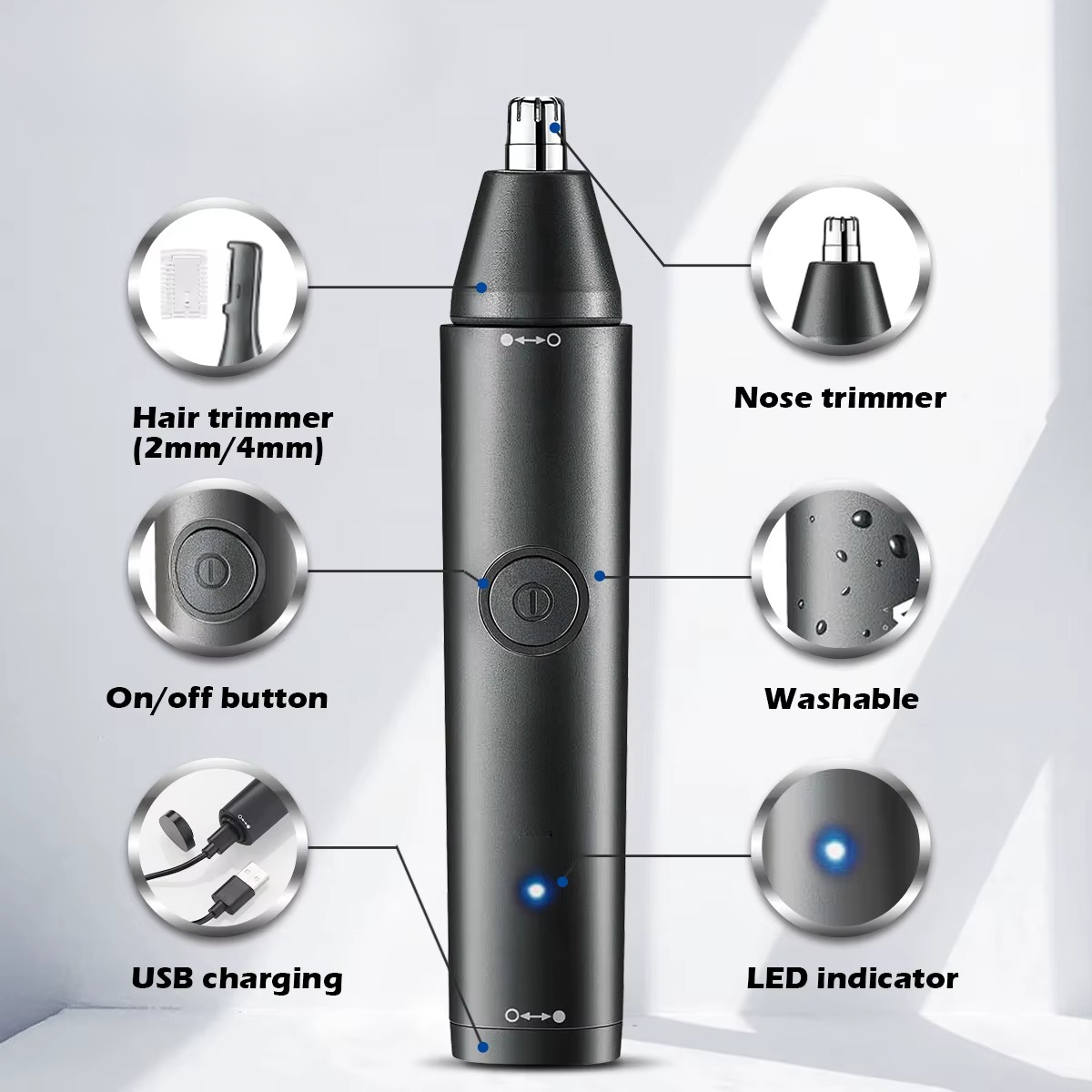 Luwia Professionele neushaartrimmer