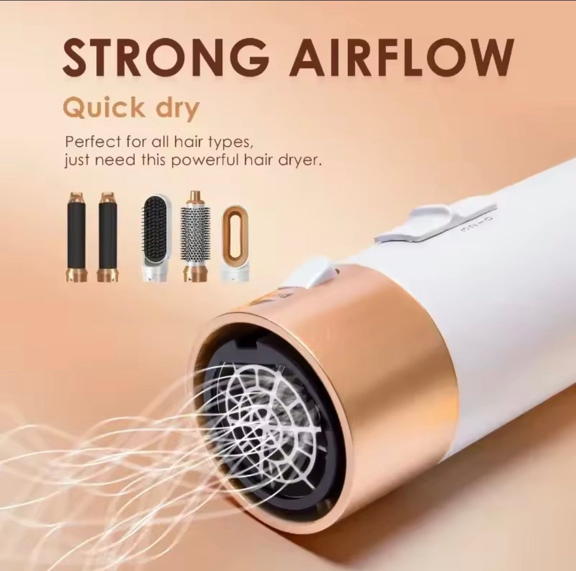 5-in-1 Föhn Luwivia-set
